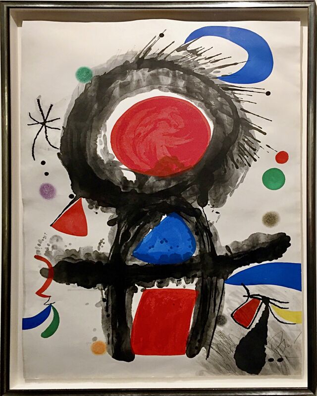 Joan Miró, ‘Pic De La Mirandole (D761).’, 1975, Print, Etching and aquatint on arches woven paper., Off The Wall Gallery