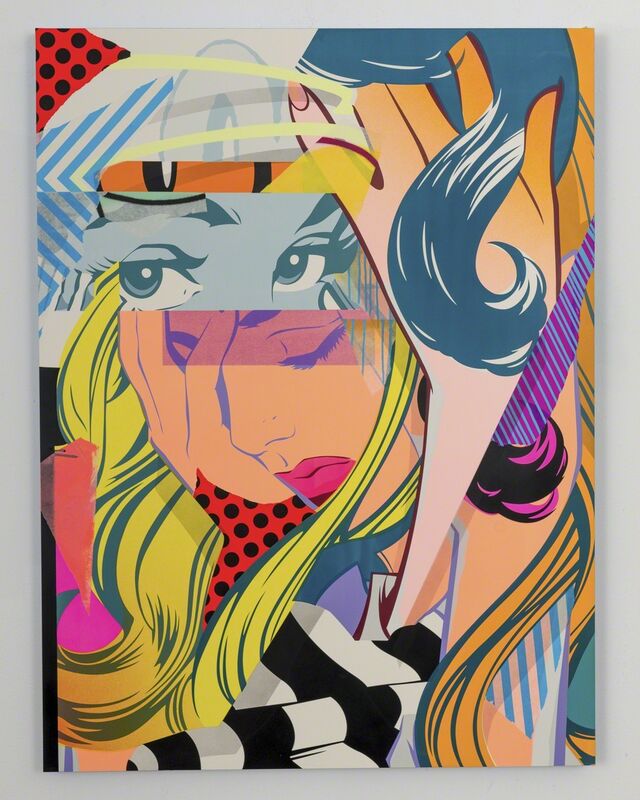 POSE, ‘Fin 4’, 2015, Painting, Acrylic & Spray Paint and Paper on Claybord Panel, BEYOND THE STREETS