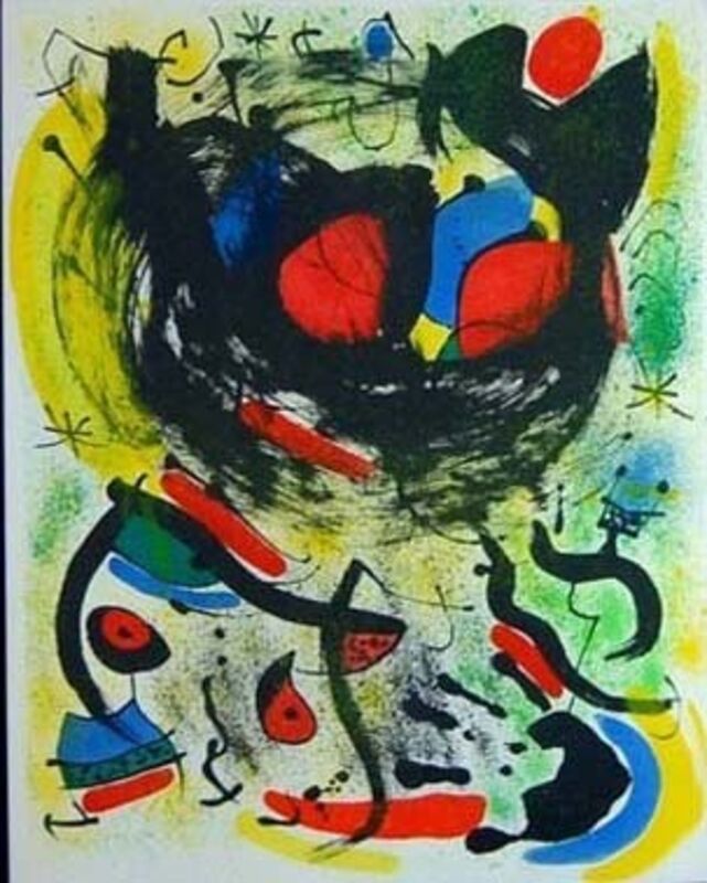 Joan Miró, ‘The Seers I (Les Voyants)’, 1970, Print, Original color lithograph on Rives wove paper with full margins, Baterbys