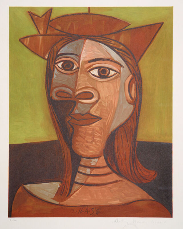 Pablo Picasso, ‘Tête de Femme, 1938’, 1979-1982, Print, Lithograph on Arches paper, RoGallery