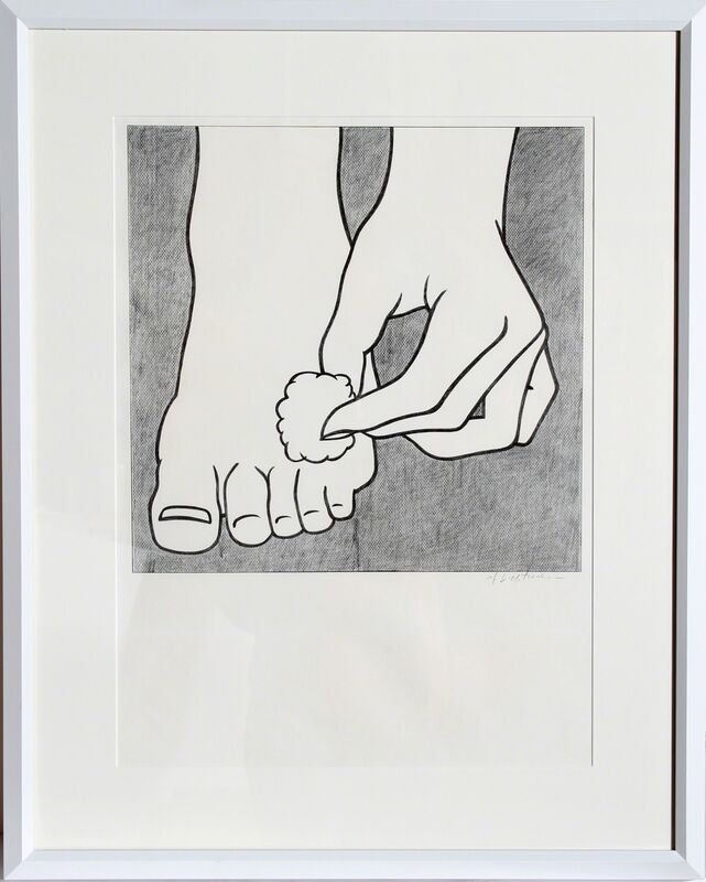 Roy Lichtenstein, ‘Foot Medication’, 1963, Ephemera or Merchandise, Offset Lithograph, RoGallery