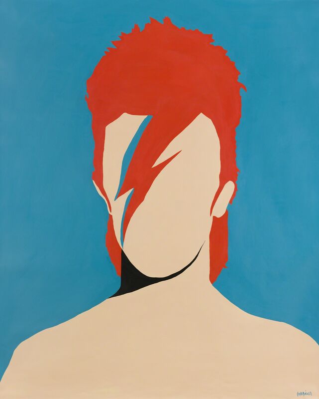Coco Davez, ‘Bowie’, 2019, Painting, Acrylic on Canvas, Maddox Gallery