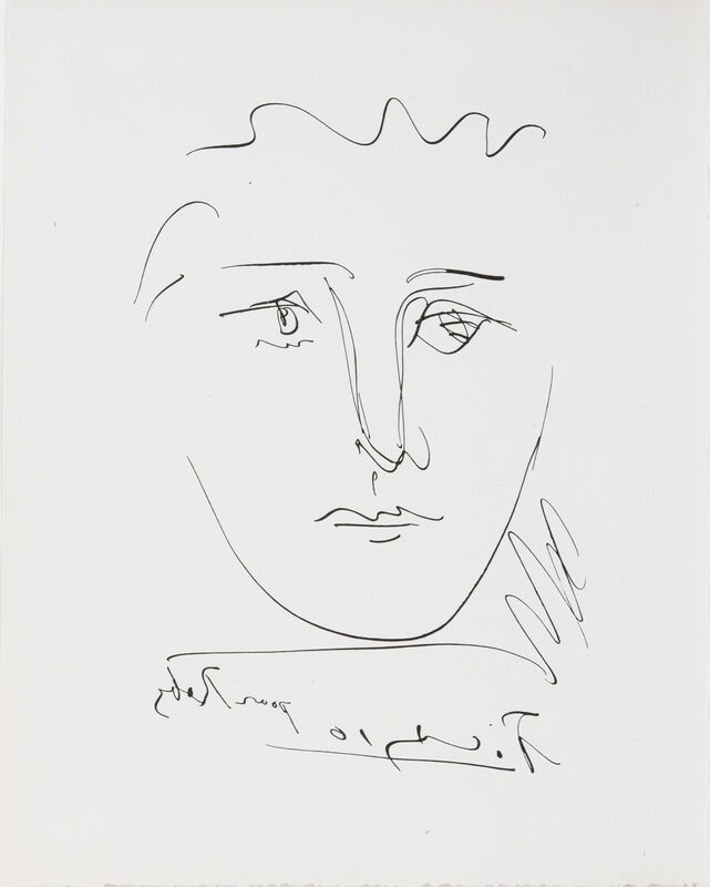 Pablo Picasso, ‘Pour Roby from L'Age de Soleil’, 1950, Print, Etching, Odon Wagner Gallery