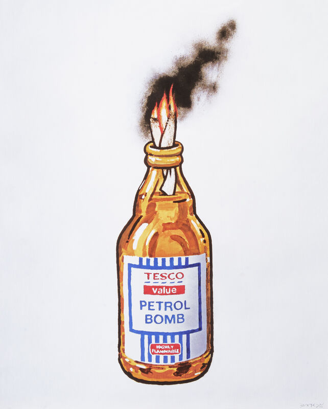 Banksy, ‘Tesco Value Petrol Bomb’, 2011, Ephemera or Merchandise, Offset lithograph in colours on smooth wove paper, Tate Ward Auctions