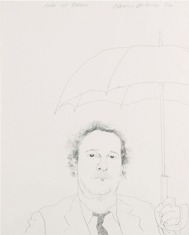 David Hockney, ‘The Restaurateur ’, 1972, Print, Etching, Lyndsey Ingram