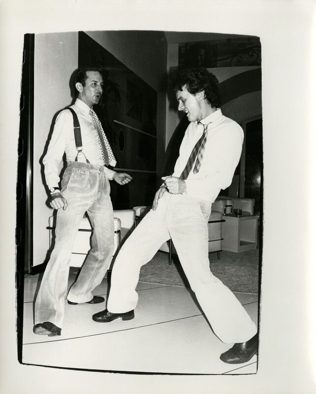 Andy Warhol, ‘Fred Hughes Dancing with Unidentified Man’, 1986, Photography, Sliver Gelatin Print, Hedges Projects