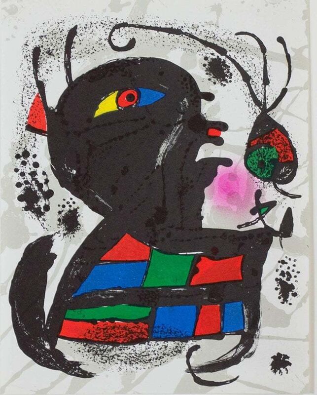 Joan Miró, ‘Lithograph V, from Miro Lithographs III’, 1972, Reproduction, Lithograph, New River Fine Art