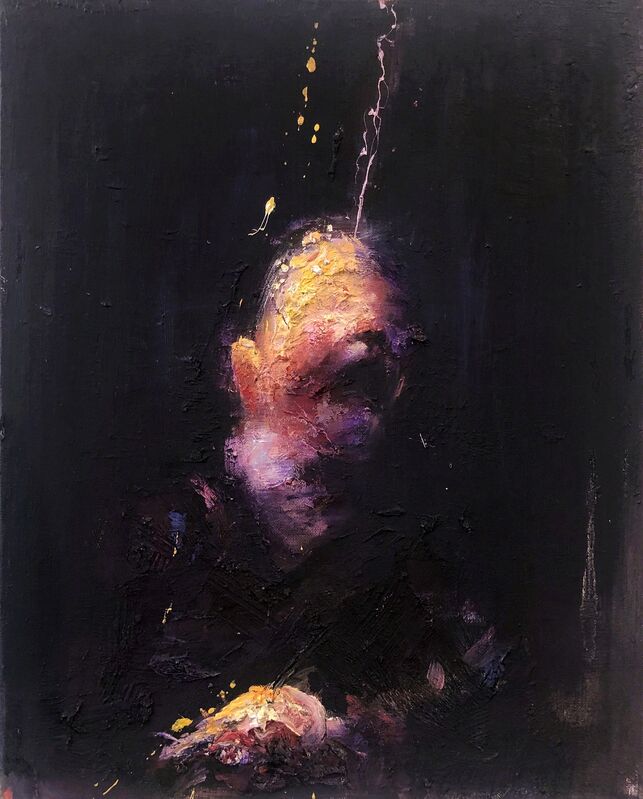 Alex Merritt, ‘The Guest II’, 2019, Painting, Oil on Linen, Aux Gallery