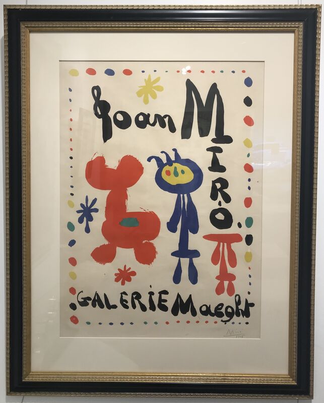 Joan Miró, ‘Affiche Exposition (Galerie Maeght)’, 1948, Print, Lithograph, Denis Bloch Fine Art