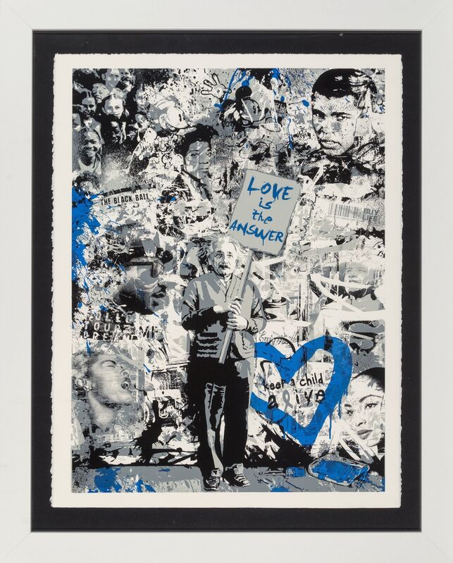 Mr. Brainwash, ‘Love is the Answer’, 2011, Print, Screenprint in colors on Rives BFK paper, Heritage Auctions