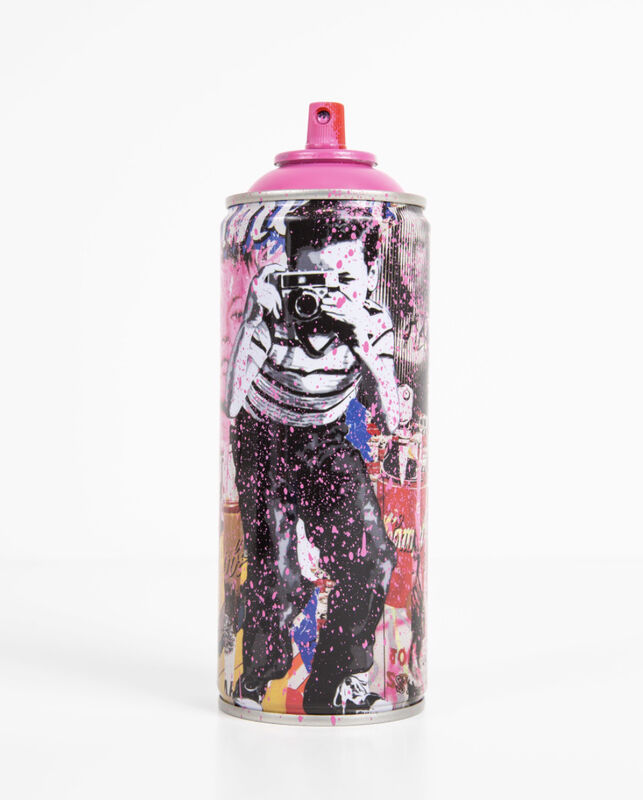 Mr. Brainwash, ‘Smille (Full)-Pink’, 2020, Other, Aluminium Spray can with Spray paint, S16 Gallery