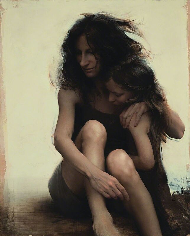 Daniel Sprick, ‘Katie with Lulu’, 2014, Painting, Oil, Gallery 1261