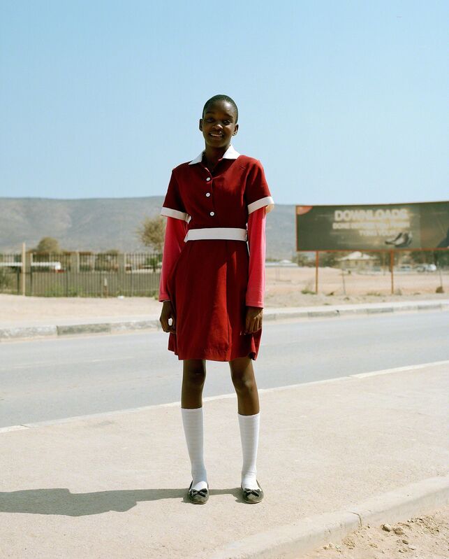 Francois Visser, ‘Girl in Street, Namibia’, 2015, Photography, Archival pigment print, THK Gallery