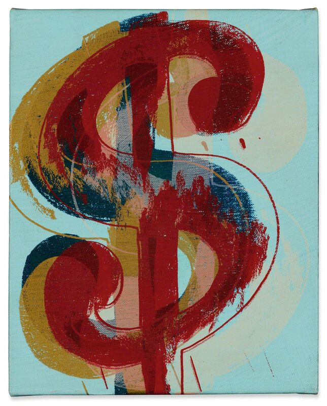 Andy Warhol, ‘Dollar Sign’, 1981, Painting, Acrylic and silkscreen ink on canvas, Sotheby's: Contemporary Art Day Auction