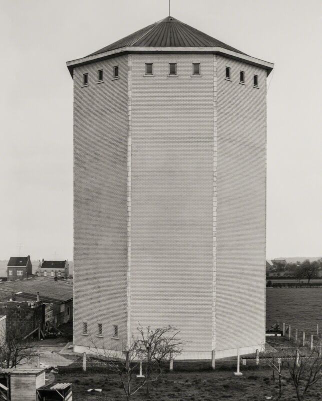 Bernd and Hilla Becher, ‘Water Tower [Wasserturm], Herve/Liège, B’, 1971 / printed 1995, Photography, Gelatin-silver print, Fraenkel Gallery