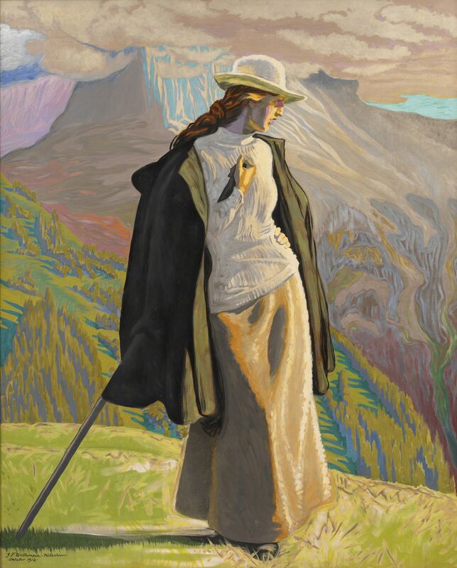 J.F. Willumsen, ‘A Mountain Climber ’, 1912, Painting, Oil on canvas, Statens Museum for Kunst