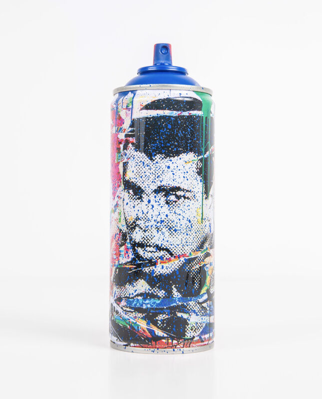 Mr. Brainwash, ‘Champ-Blue’, 2020, Other, Aluminium Spray can with Spray paint, S16 Gallery