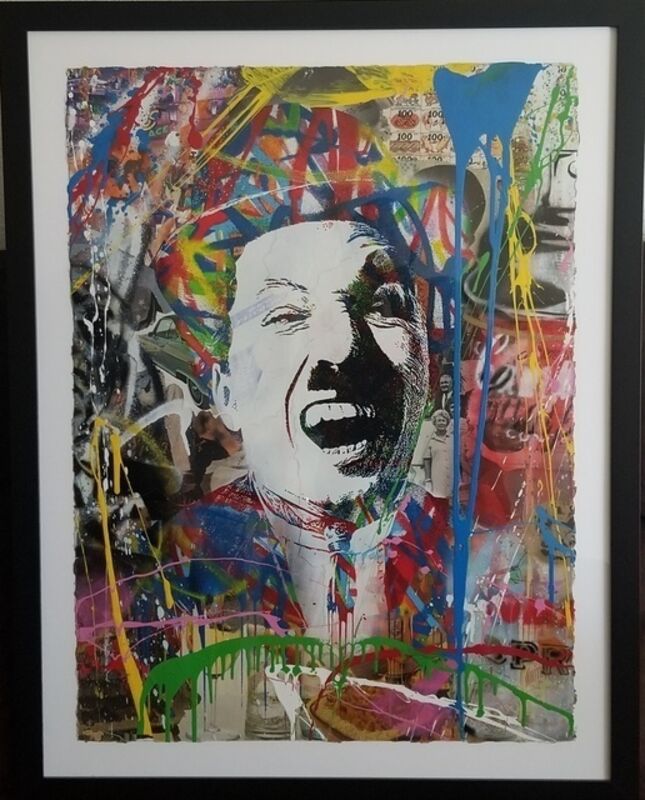 Mr. Brainwash, ‘Charlie’, 2015, Drawing, Collage or other Work on Paper, Acrylic on paper, with silkscreen, Artsy x Forum Auctions