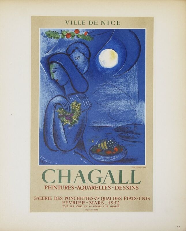 Marc Chagall, ‘Ville de Nice’, 1959, Print, Lithograph, ArtWise