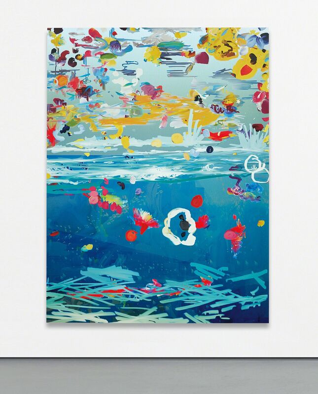 Petra Cortright, ‘Might and magic and the mandate of heaven’, 2014, Painting, Digital painting on aluminum, Phillips