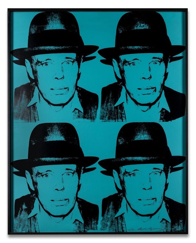 Andy Warhol, ‘Joseph Beuys (Feldman & Schellmann II.242: State I)’, 1980, Print, Screenprint in colours, Forum Auctions