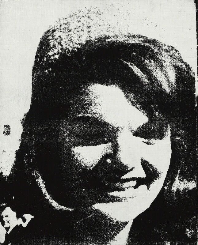 Andy Warhol, ‘Jackie’, 1964, Painting, Acrylic and silkscreen ink on canvas, Sotheby's: Contemporary Art Day Auction