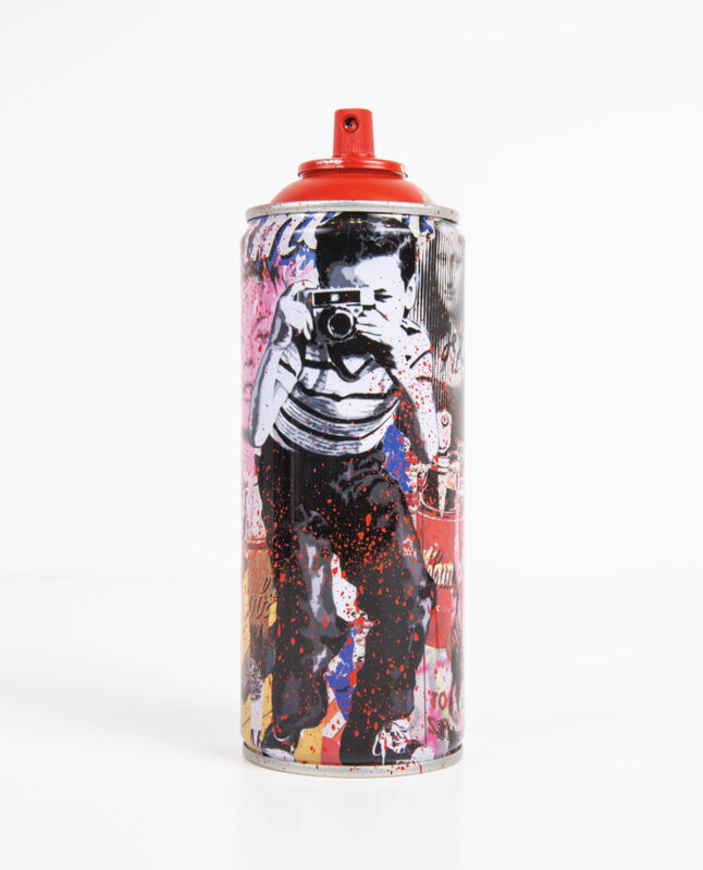 Mr. Brainwash, ‘Smile (Full)-Red’, 2020, Other, Aluminium Spray can with Spray paint, S16 Gallery