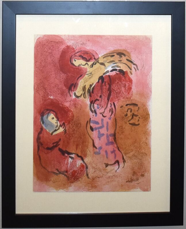 Marc Chagall, ‘Ruth Gleaning ’, 1960, Print, Lithograph, Georgetown Frame Shoppe