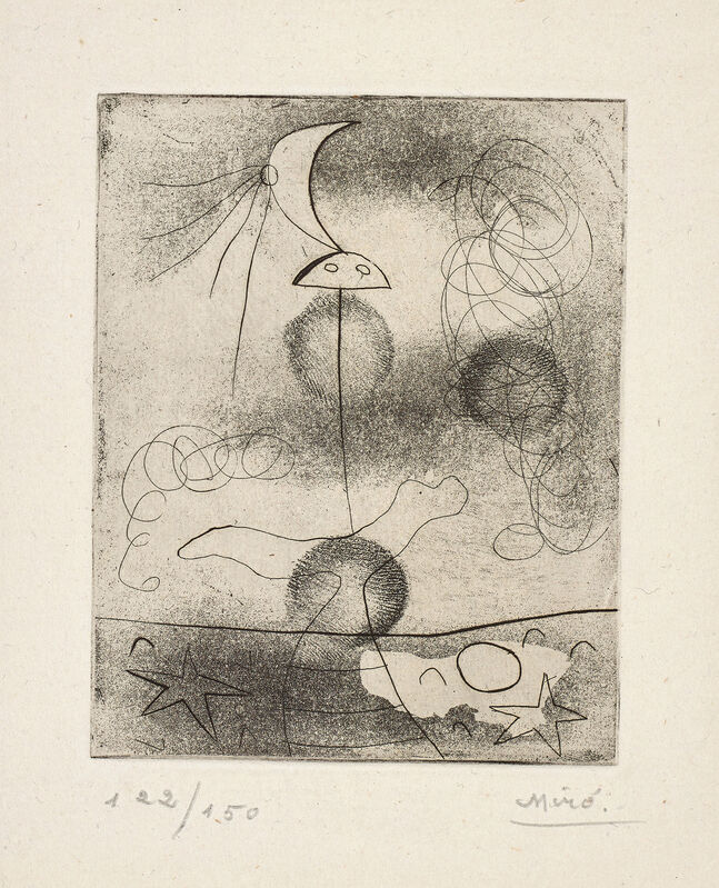 Joan Miró, ‘Solidarité (Solidarity)’, 1938, Print, Etching, on Montval paper, with full margins., Phillips