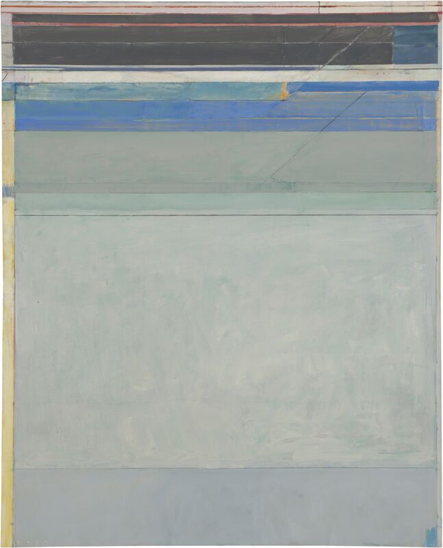 Richard Diebenkorn, ‘Ocean Park #125’, 1980, Painting, Oil and charcoal on canvas, Richard Diebenkorn Foundation