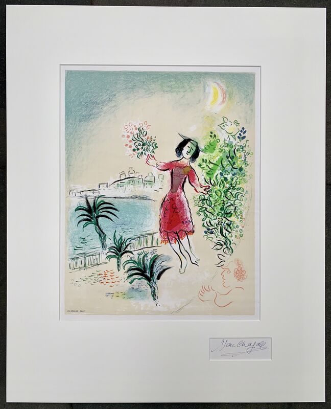 Marc Chagall, ‘Baie des Anges’, 1970, Print, Lithograph, Van der Vorst- Art