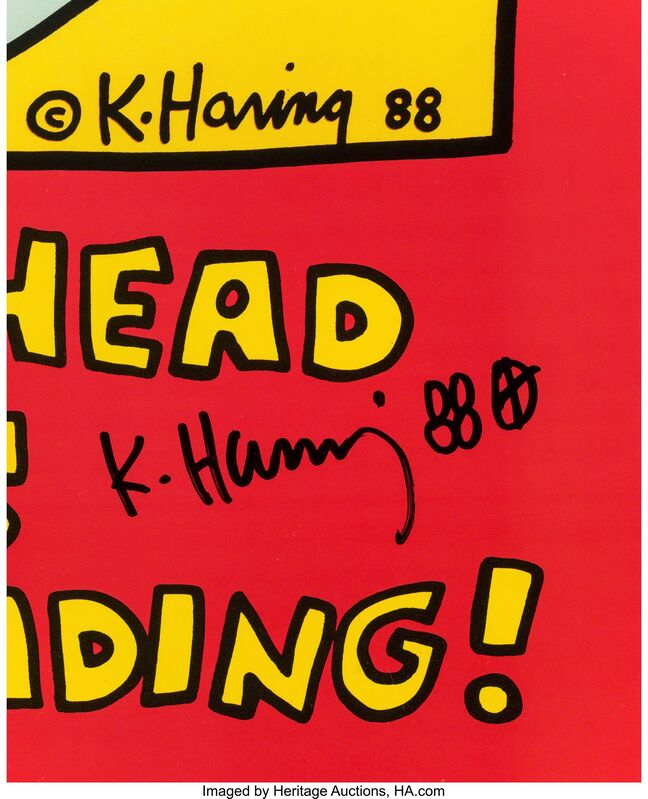 Keith Haring, ‘Fill Your Head With Fun! Start Reading!’, 1988, Print, Offset lithograph in colors on paper, Heritage Auctions