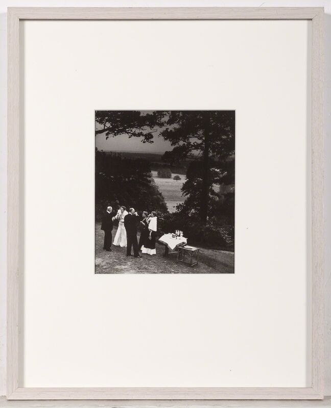 Bill Brandt, ‘In a Surrey garden, cocktails before dinner’, circa 1936, Photography, Gelatin silver print, Doyle