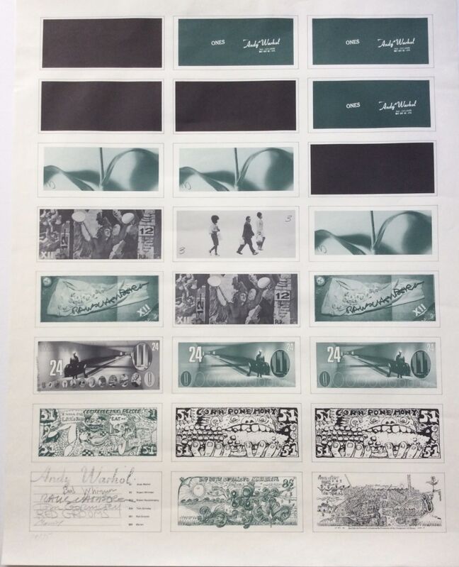 Andy Warhol, ‘Art Cash’, 1971, Print, Offset lithograph on paper, Joseph Fine Art LONDON