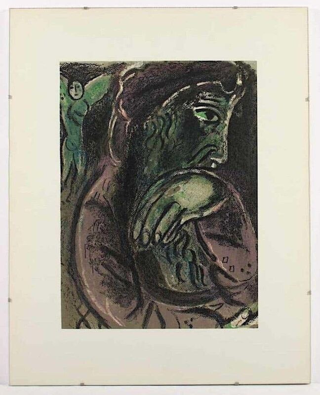 Marc Chagall, ‘Job in Disperation’, 1960's, Print, Lithograph on paper., Wallector