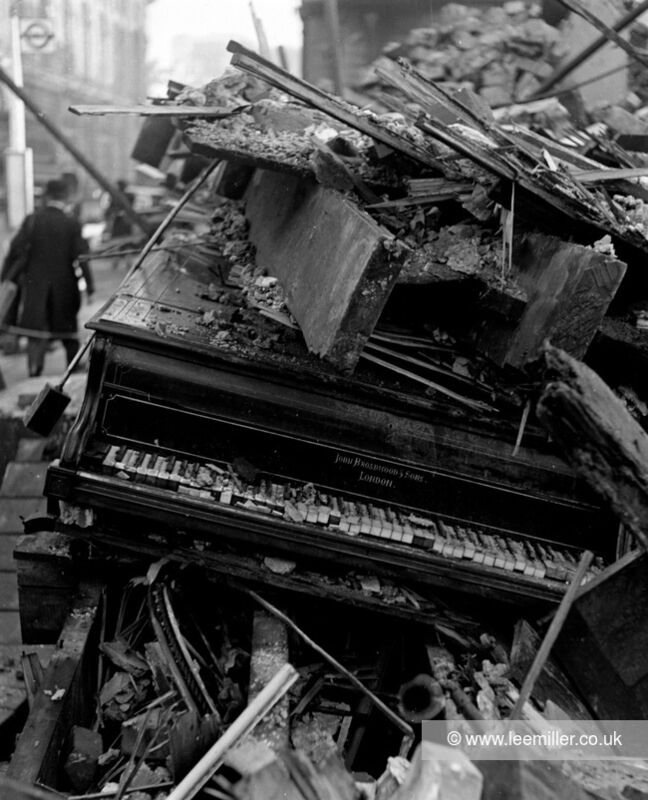 Lee Miller, ‘Piano by Broadwood, London, England 1940’, 1940, Photography, Modern Gelatin Silver Fine Archival Print, Lee Miller Archives