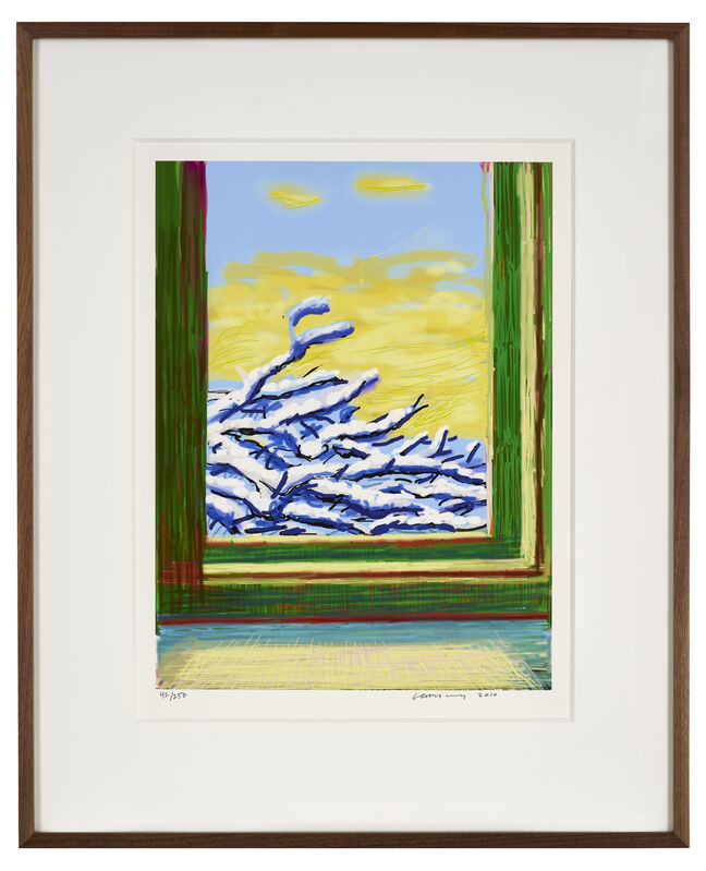 David Hockney, ‘23rd December 2010 "No. 610"’, 2010, Print, Eight-colour inkjet iPad print on cotton archive paper, DELAHUNTY