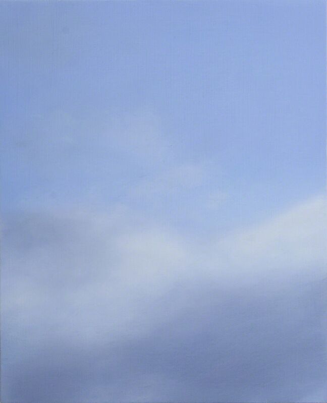 Rebecca Partridge, ‘30 Day Sky Studies (11)’, 2017-2018, Painting, Oil on birch ply, Parafin