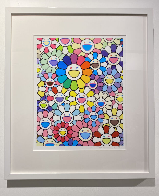 Takashi Murakami, ‘Field of Flowers’, 2020, Print, Lithograph, Artaflo Collective Ltd