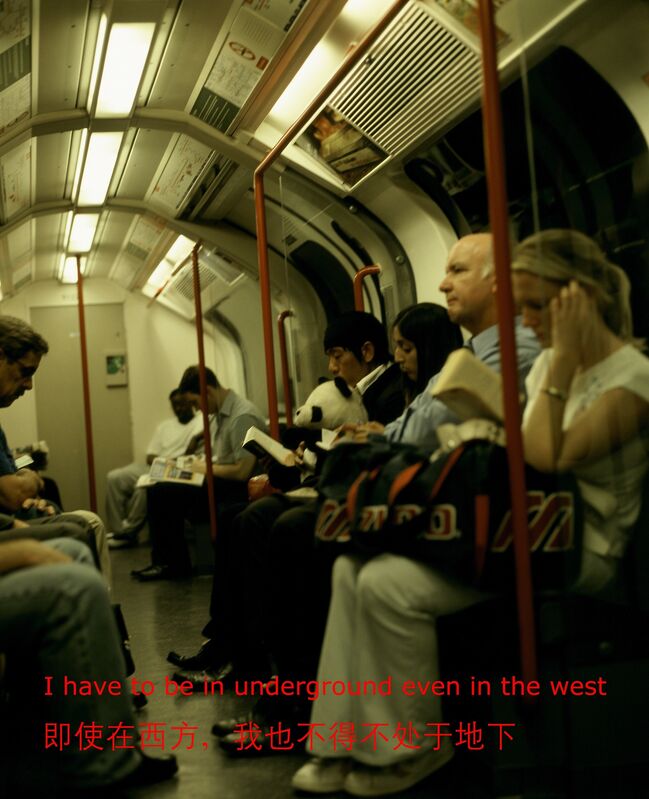 Zhao Bandi, ‘"I have to be underground even in the West"’, 2003, Photography, C-print, ShanghART
