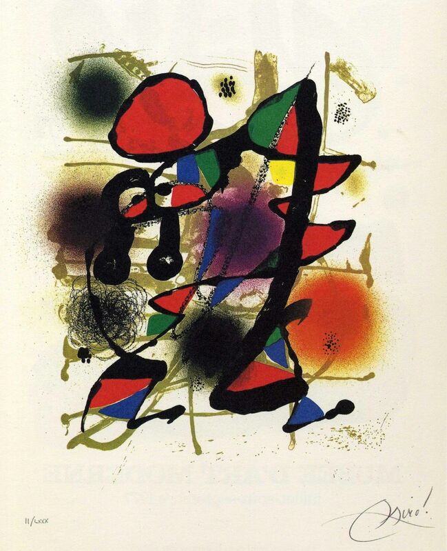 Joan Miró, ‘Miró Litògraf III’, 1977, Print, Lithography, Galeria Joan Gaspar