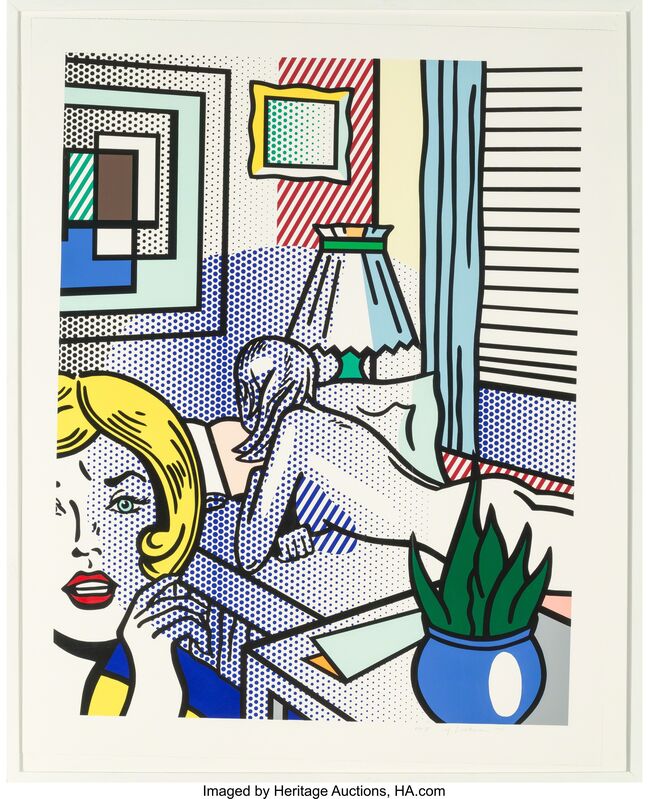 Roy Lichtenstein, ‘Roommates, from Nude Series’, 1994, Other, Relief in colors on Rives BFK paper, Heritage Auctions