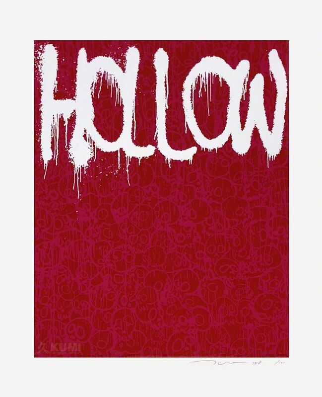 Takashi Murakami, ‘Hollow Pink’, 2018, Print, Silkscreen, Kumi Contemporary / Verso Contemporary