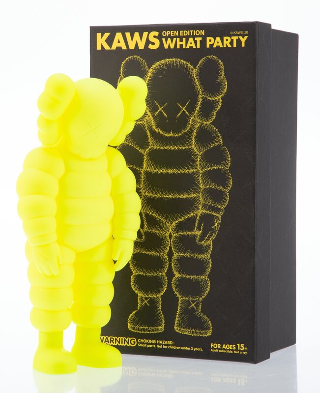 KAWS, ‘What Party (Yellow)’, 2020, Ephemera or Merchandise, Cast vinyl, Heritage Auctions