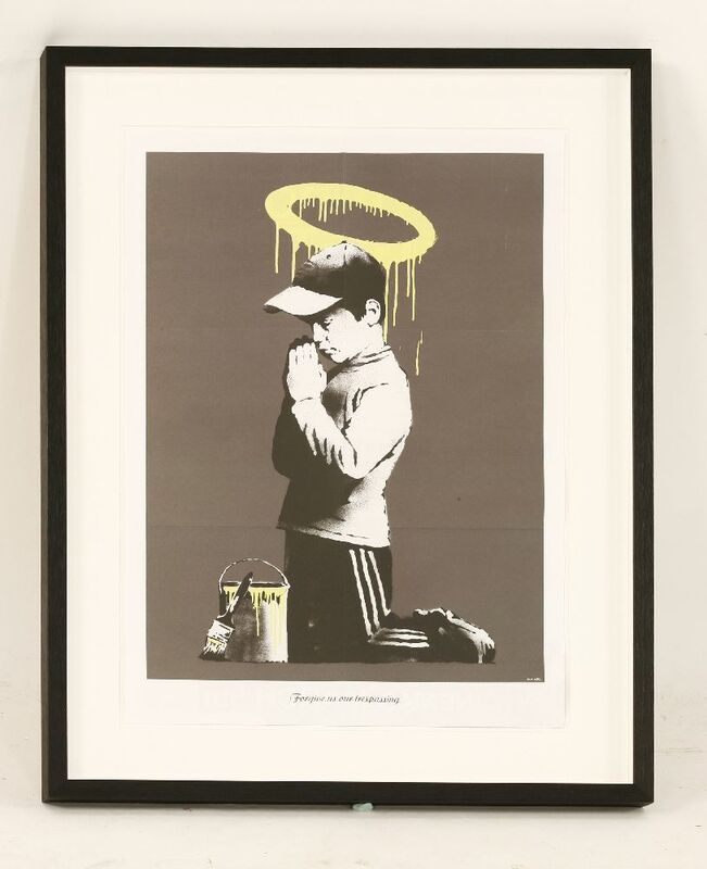Banksy, ‘Forgive Us Our Trespassing’, 2010, Print, Offset lithograph printed in colours, Sworders