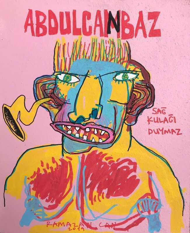 Ramazan Can, ‘Abdülcambaz III’, 2019, Painting, Acrylic on duralite, Anna Laudel