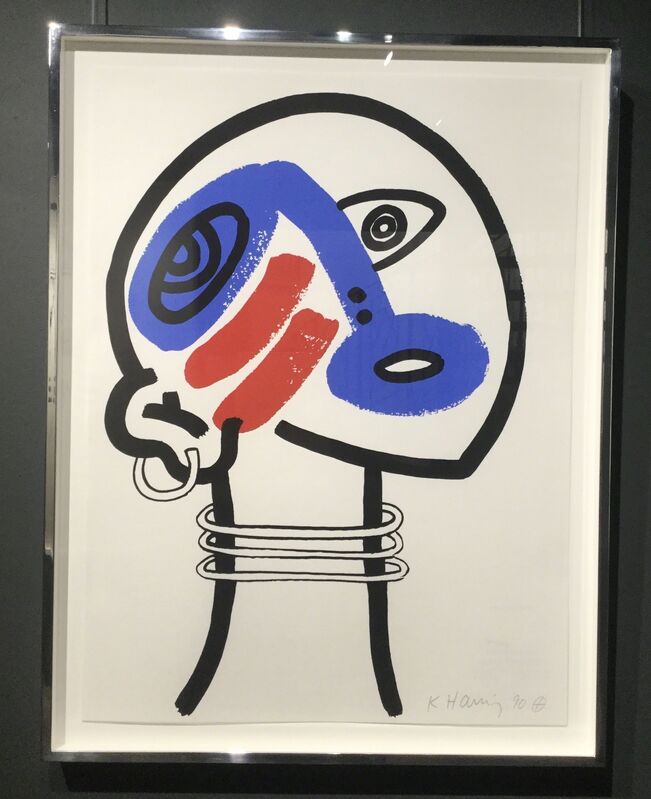 Keith Haring, ‘The Story of Red and Blue (No. 17)’, Print, Lithograph, Joseph Fine Art LONDON