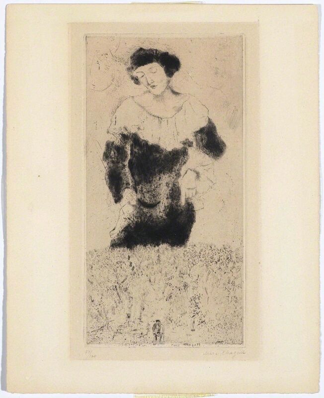 Marc Chagall, ‘Bella’, 1924, Print, Etching, 2nd state, Koller Auctions
