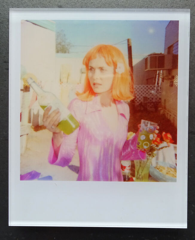 Stefanie Schneider, ‘American Pie (Oxana's 30th Birthday) from the 29 Palms, CA project - based on a Polaroid’, 2008, Photography, Lambda digital Color Photographs based on a Polaroid, sandwiched in between Plexiglas, Instantdreams