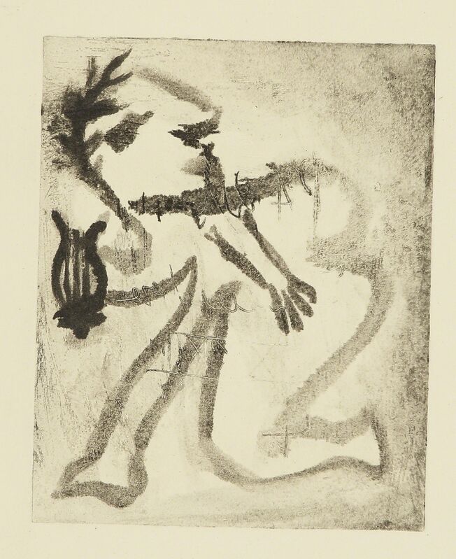 Pablo Picasso, ‘Orphée, ou le poète. II (Ba. 541)’, 1933, Print, Monotype, Sotheby's